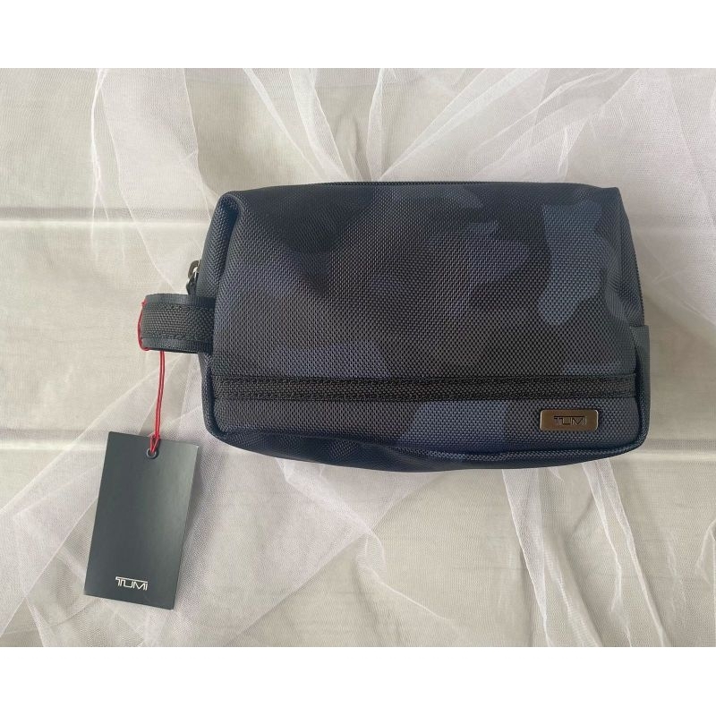 TUMI Authentic Original Medium Pouch Navy Camo i