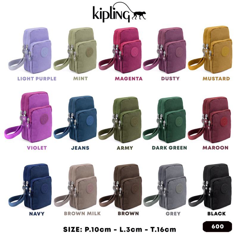 tas selempang hp kipling 600
