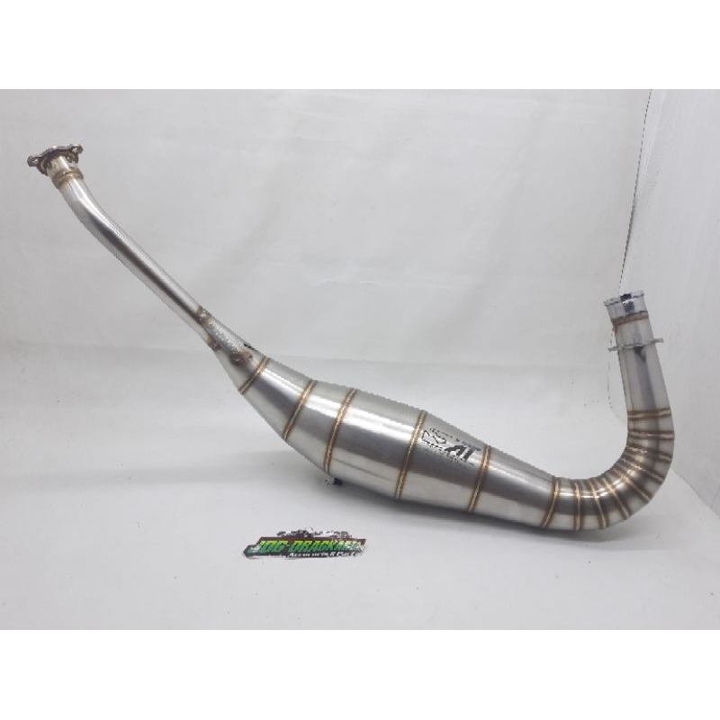 CHAMBER PERUT KNALPOT AITECH STAINLIS COBRA RX KING ORIGINAL AITECH INDONESIA