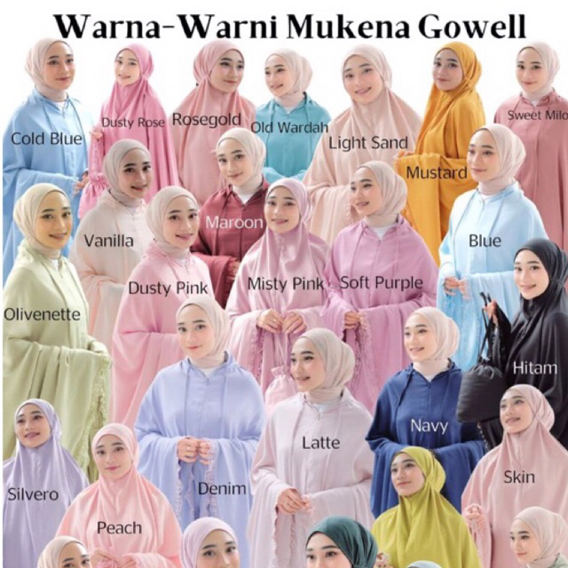 MUKENA‼️ GOWELL BY DALANOVA