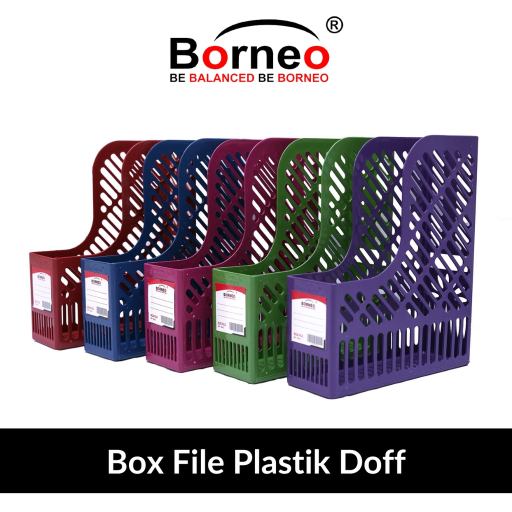 

TBMO BOX FILE PLASTIK BFMB0001 BORNEO - DOFF MIX COLOR