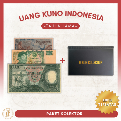 Paket Kolektor Uang Kuno Indonesia Lama