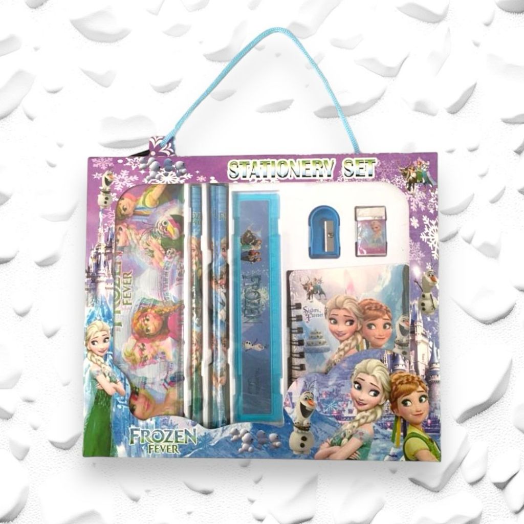 

[DKOFFICIAL](KTPS.20)KOTAK PENSIL SETT / STUDY SET STATIONERY SET ALAT TULIS SEKOLAH ANAK SET ATK MOTIF