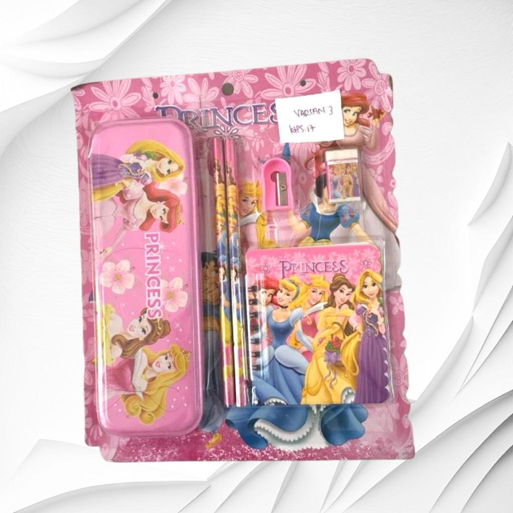 

[MD.IND](KTPS.17)KOTAK PENSIL SETT / STUDY SET STATIONERY SET ALAT TULIS SEKOLAH ANAK SET ATK MOTIF