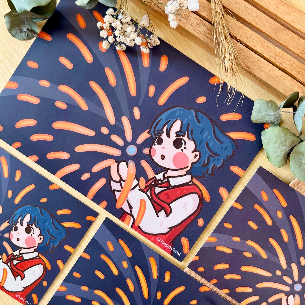 

Howl's Heart - Art Prints | Postcards / Howl's Moving Castle Ghibli - Happykrel