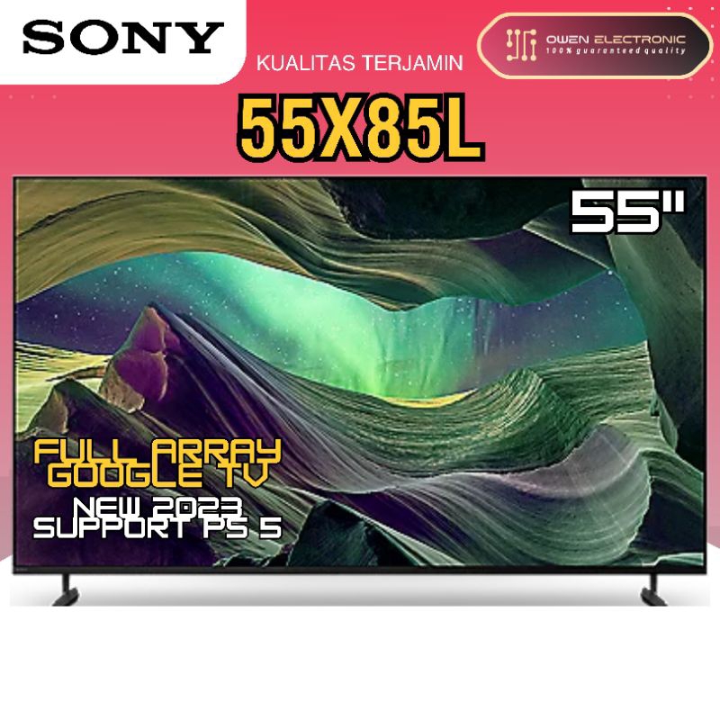 SONY Bravia X85L 4K Ultra HD HDR Google TV 55 Inch KD-55X85L / 55X85L