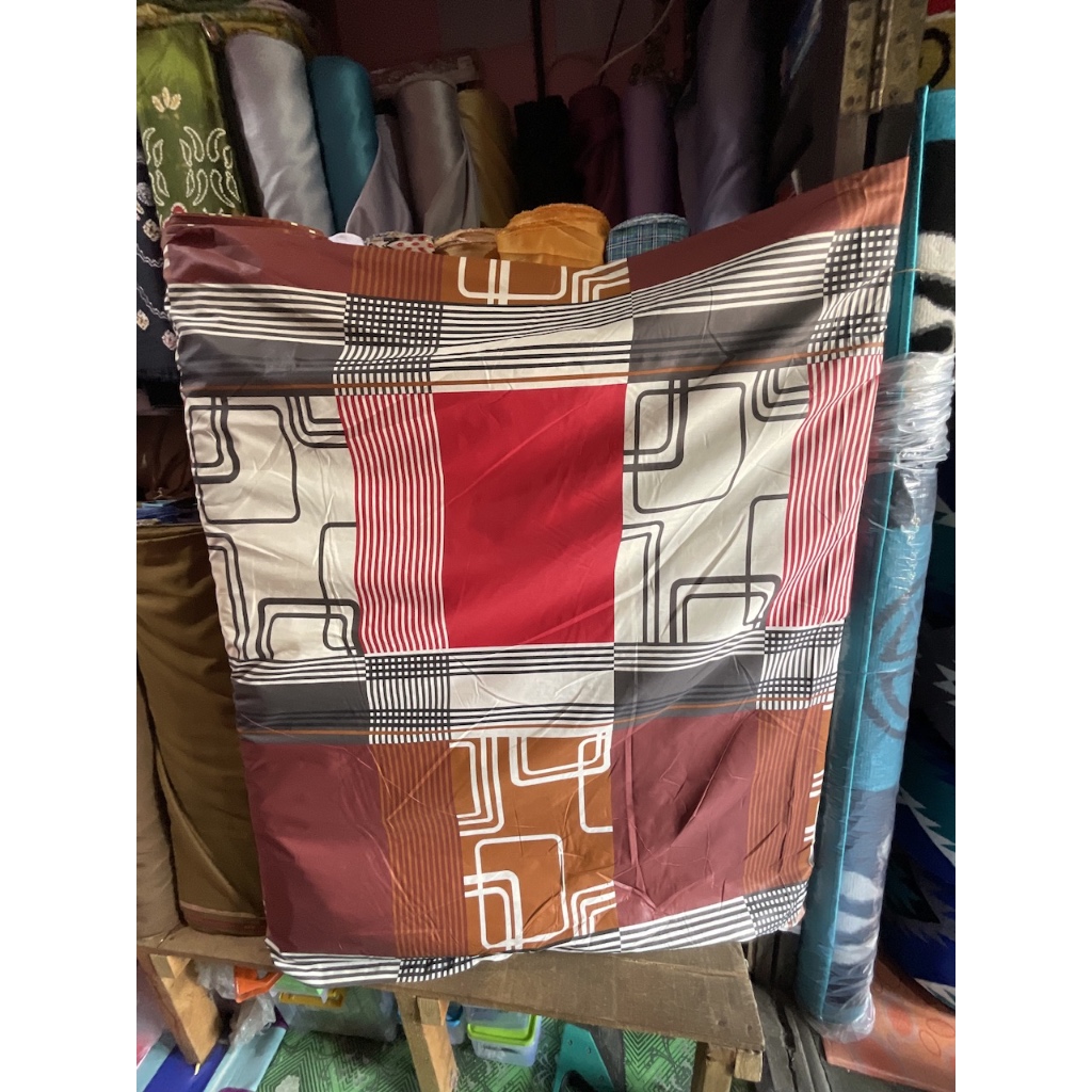 KAIN KATUN PREMIUM METERAN KAIN SPREI BAHAN SPREI