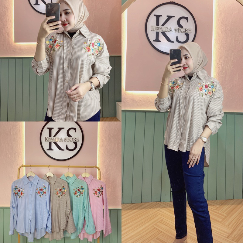 KEMEJA SALUR / BLOUSE HIJAB / KEMEJA HIJAB / BAJU PANJANG / BAJU HIJAB / KEMEJA PANJANG / BLOUSE PAN