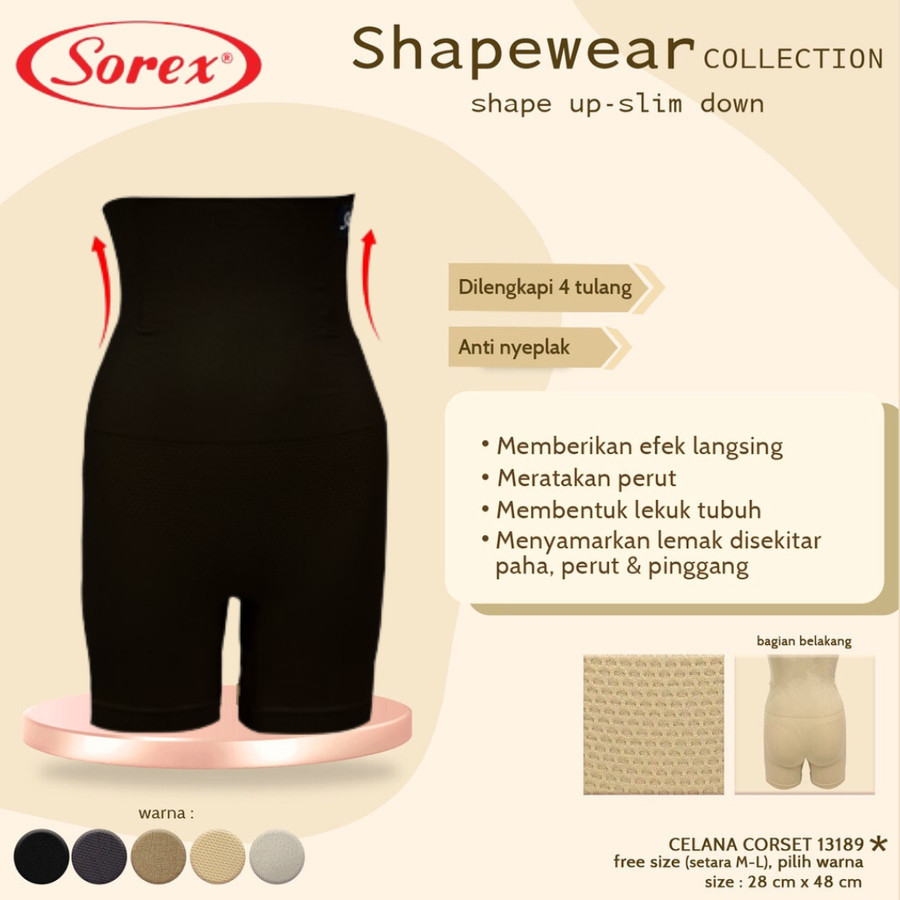 Sorex Korset 13189 celana korset / korset pelangsing