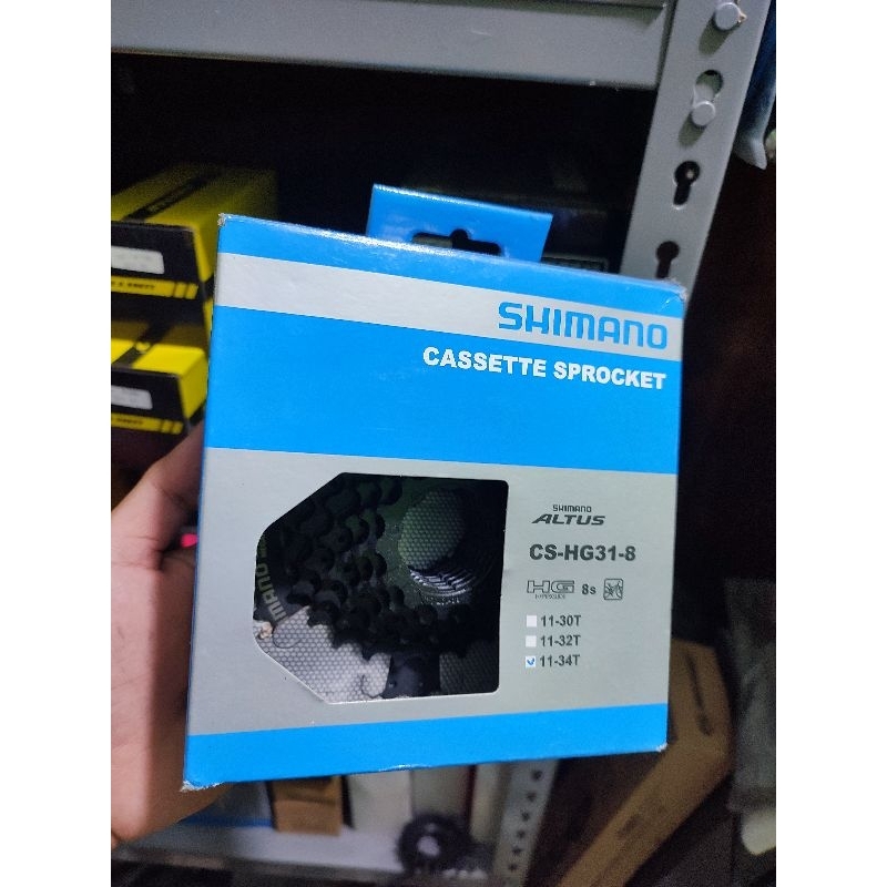 Sprocket Shimano Megarange Original - Sprocket 8speed 11 34T - Sprocket shimano 8speed - sprocket sh