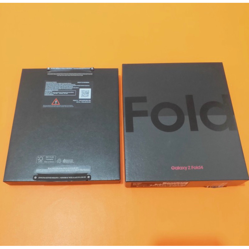 Dus Box Samsung Galaxy Z FOLD 4 Burgundy Resmi Sein Original Copotan 100%
