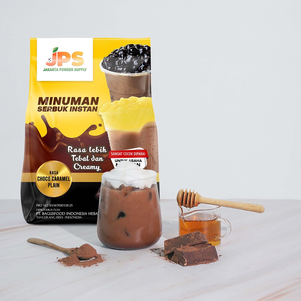 

POWDER DRINK JPS BUBUK MINUMAN RASA CHOCO CARAMEL 1 KG MURAH MERIAH