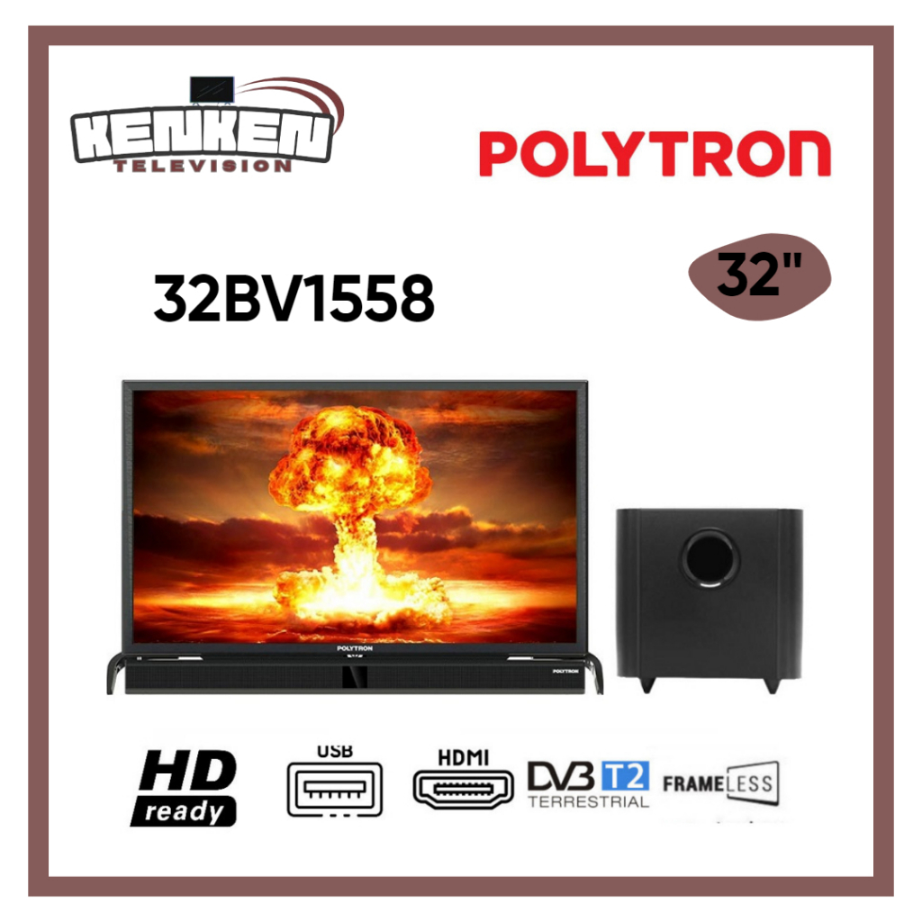 TV LED Polytron 32BV1558 LED Polytron 32 Inch Digital TV
