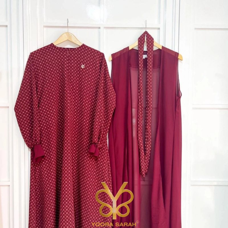 Camelia abaya outer size M by yoora sarah