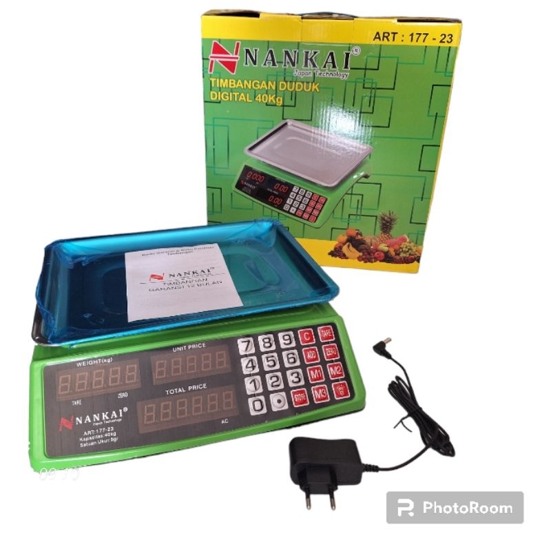Timbangan Duduk Digital 40KG NANKAI / Timbangan ACS DIGITAL NANKAI 40 KG