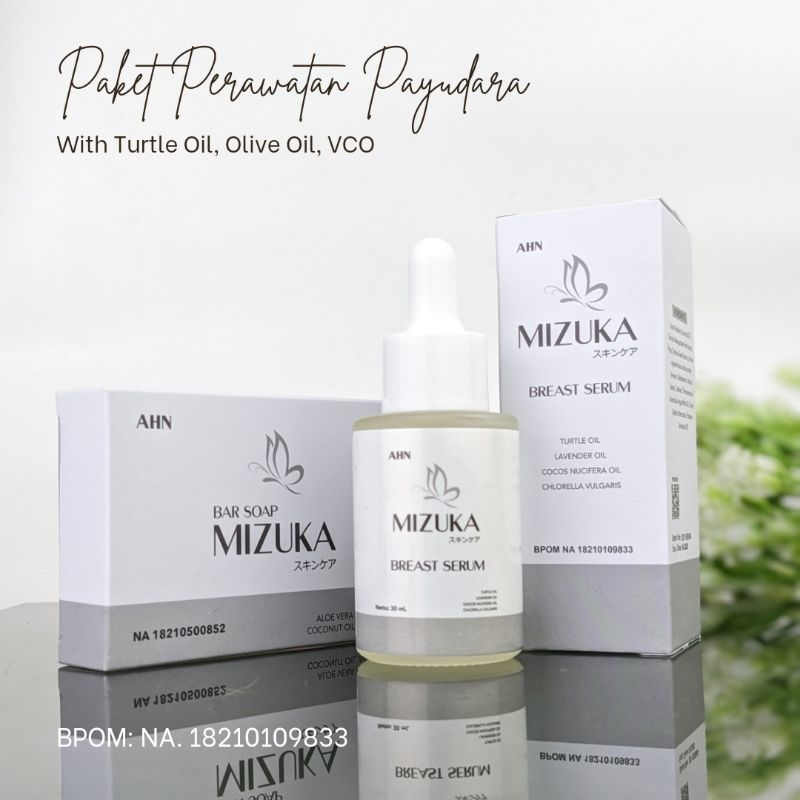 MIZUKA BAR SOAP DAN MIZUKA BREAST SERUM PAKER KHUSUS PERAWATAN PAYUDARA WANITA BISA COD PRIVASI AMAN
