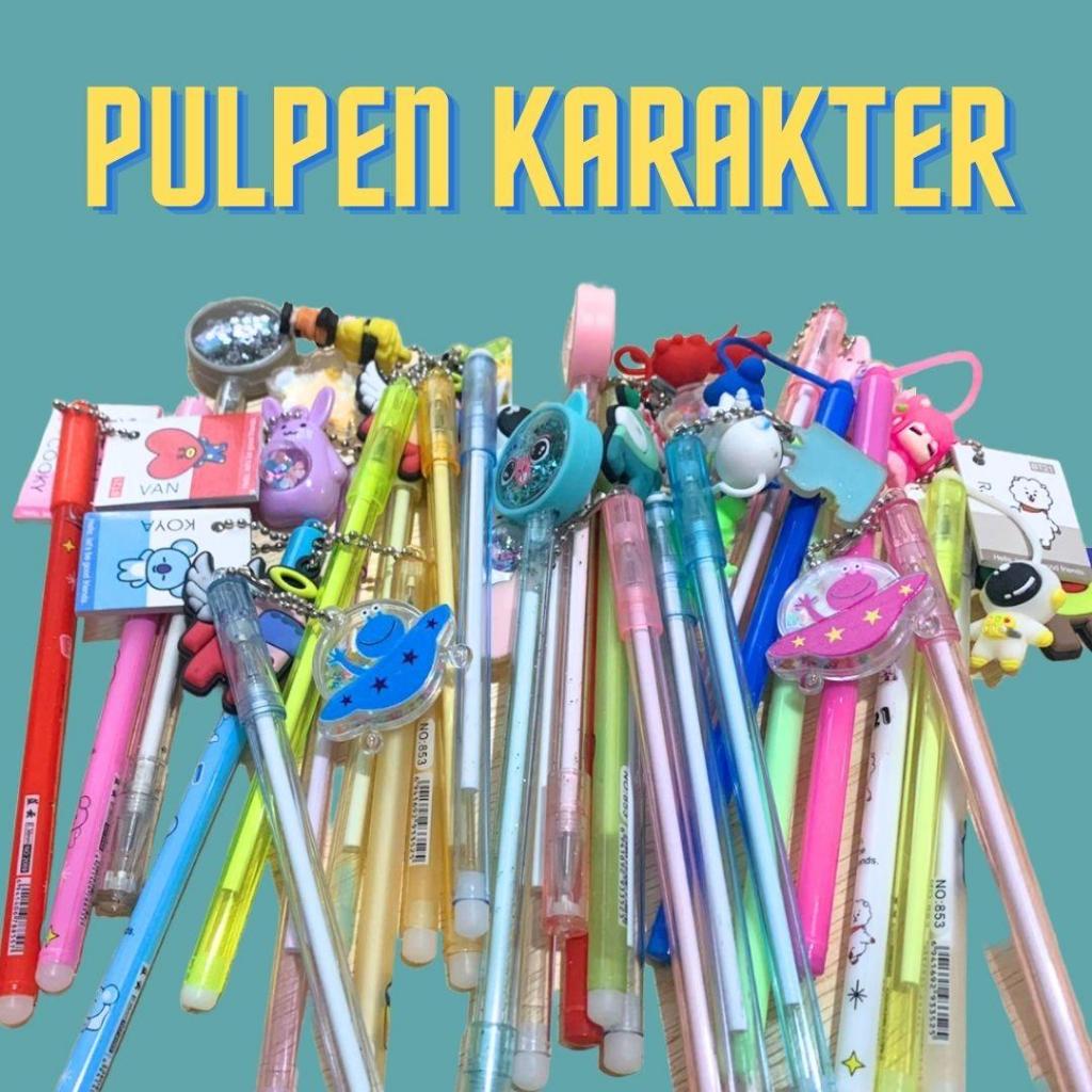 

PULPEN GEL HIAS GANTUNGAN BENTUK KARAKTER DAN SENJATA (FREE POUCH)