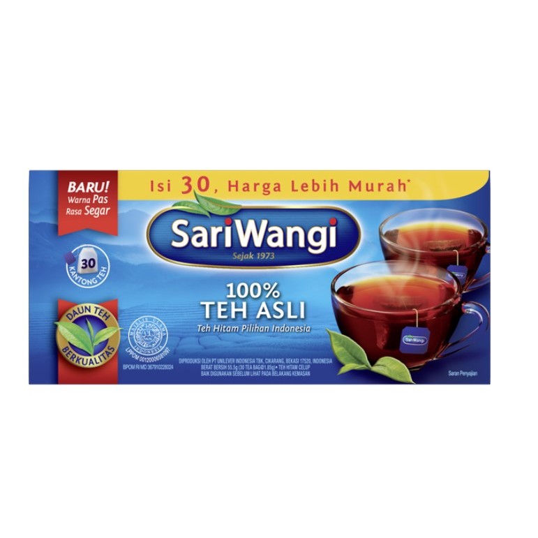 

Sariwangi Teh Asli Celup Isi 30