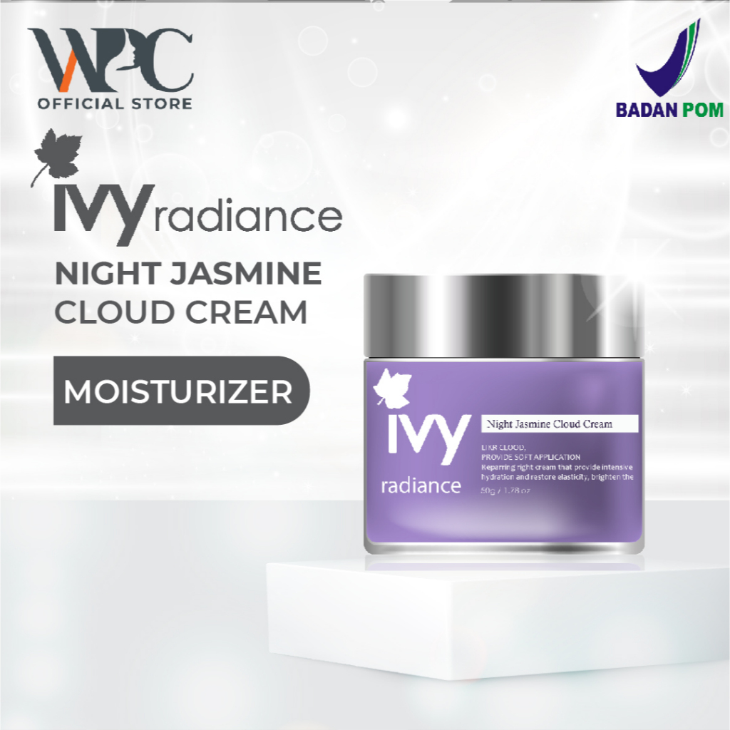 Cream Anti Aging - IVY Radiance Night jasmine Cloud Cream