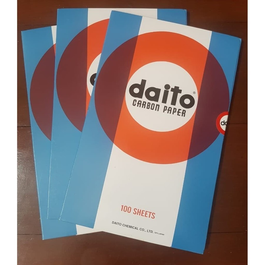 

Kertas Karbon Carbon Daito isi 100 Kertas Karbon MURAH GROSIR