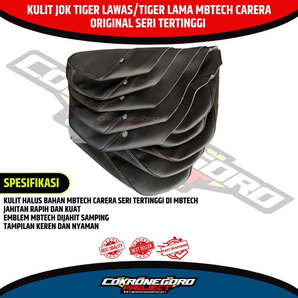 Kulit Jok Tiger Lawas/Tiger Lama MBTECH Carera Original Seri Tertinggi
