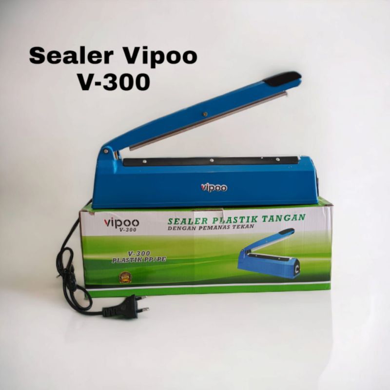 Impulse sealer vipoo 300mm /30cm / alat pres plastik multi fungsing