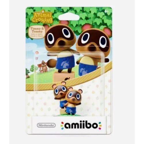 AMIIBO TIMMY & TOMMY NOOK ANIMAL CROSSING