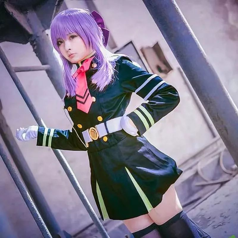 COSPLAY COSTUME OWARI NO SERAPH HIRAGI SHINOA COSTUME  SHINOA HIIRAGI