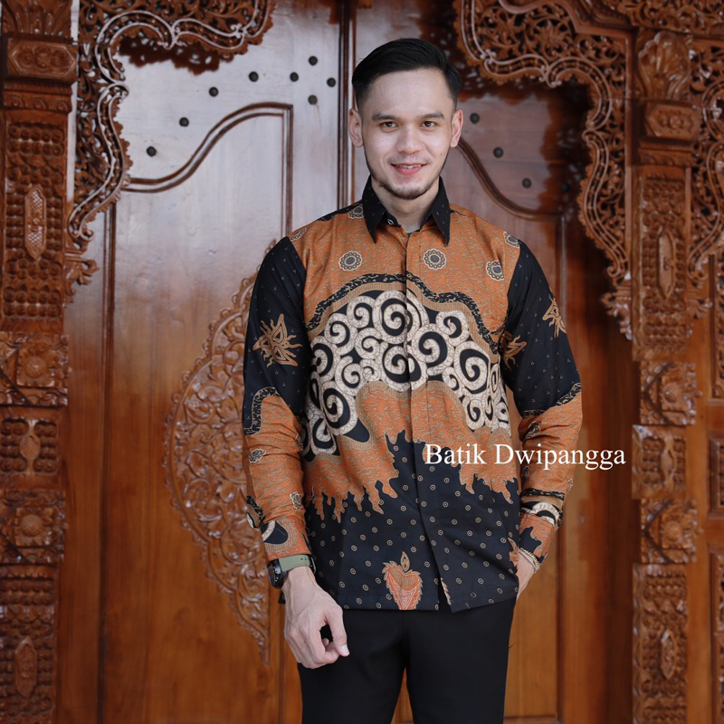 ADINATA Kemeja Batik Solo Katun Premium