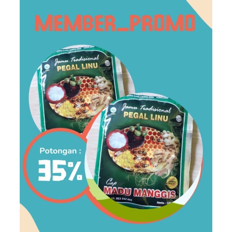 

JAMU MADU MANGGIS 12 SACHET