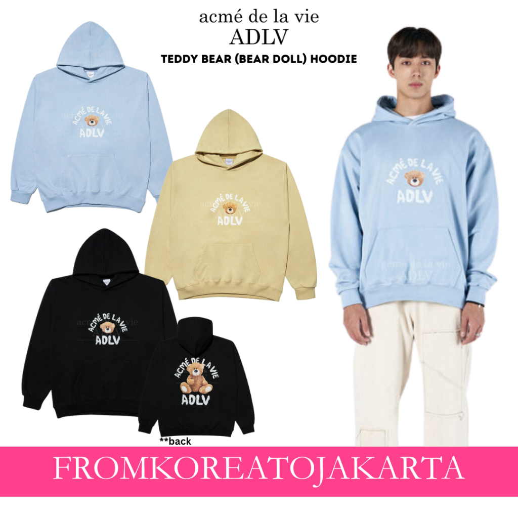 ADLV TEDDY BEAR (BEAR DOLL) HOODIE