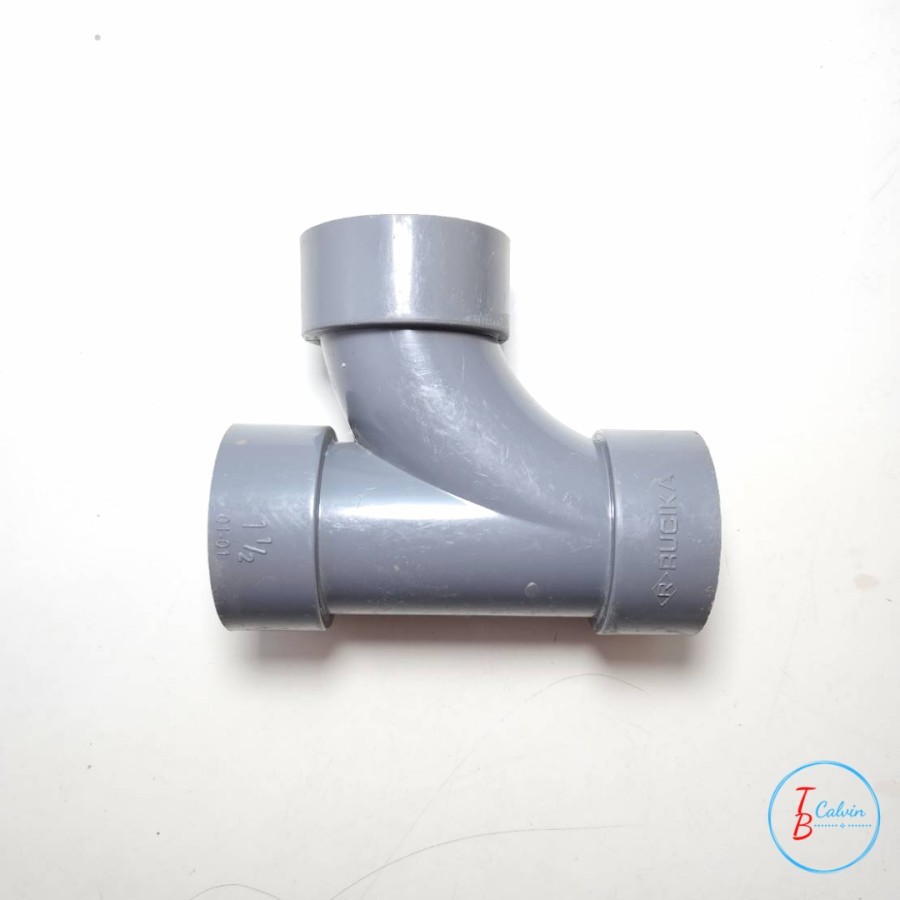 Tee Y 1 1/2 inch 90 Derajat RUCIKA (D) / Large Radius Tee 1 1/2 inch