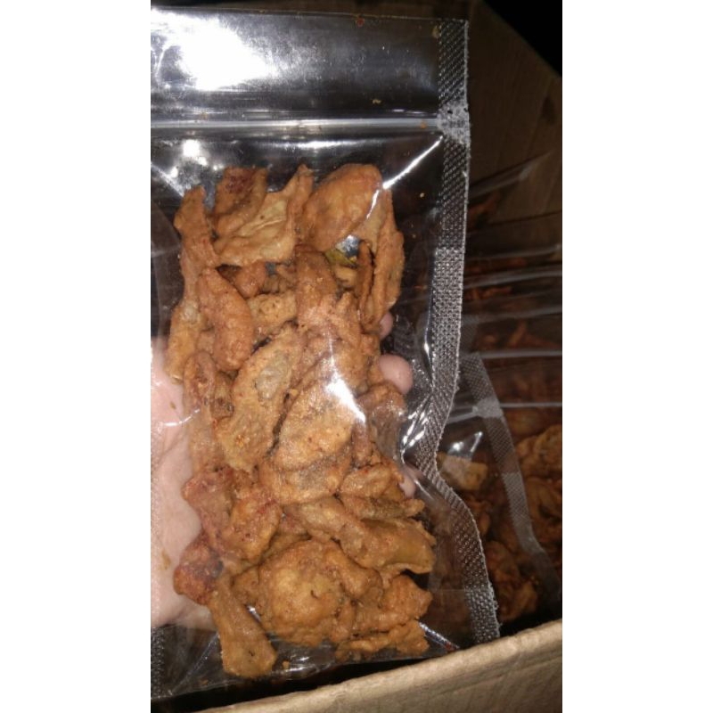 

Keripik Kulit Ayam Pedas