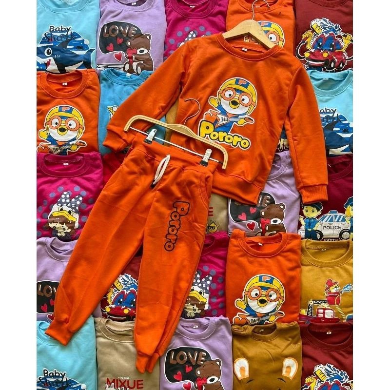 setelan joger anak PP cp