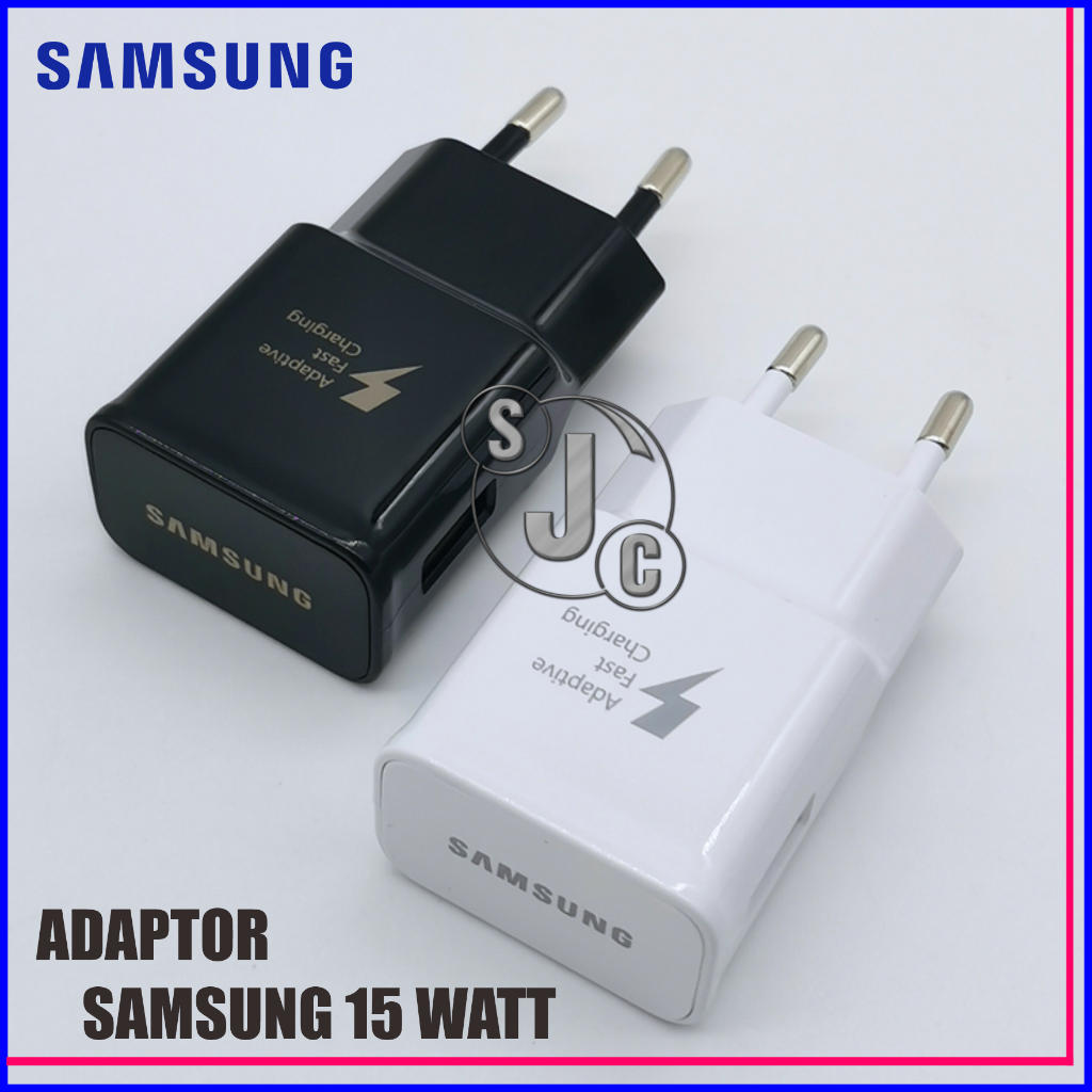 adaptor charger original bawaan hp Samsung fast charging ukir 15W A71 A53 A52S dll
