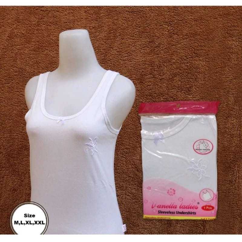 TankTop Wanita Vanella Leadess Warna Putih