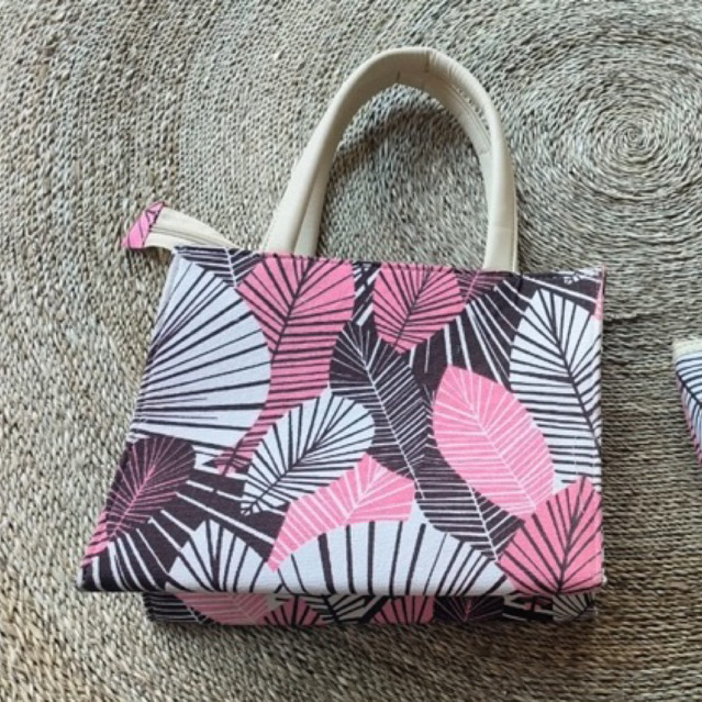 Tas Canvas Motif Shabby