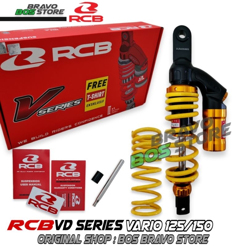 Shockbreaker RCB VD SERIES 330mm Vario 125 / 150 Beat Fi Beat Street Shock RCB VD SERIES Vario 125 1