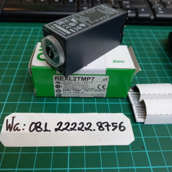 Timer On Delay REXL2TMP7 220/240Vac 01S to 100H Persamaan H3Y-2 Berkualitas