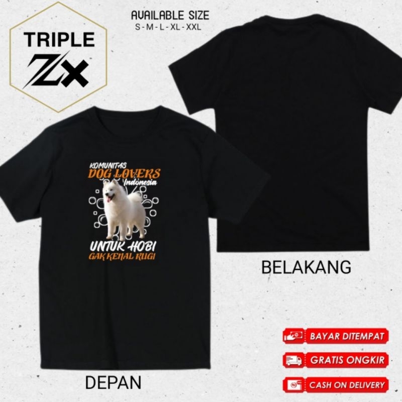 KAOS DOG LOVERS INDONESIA