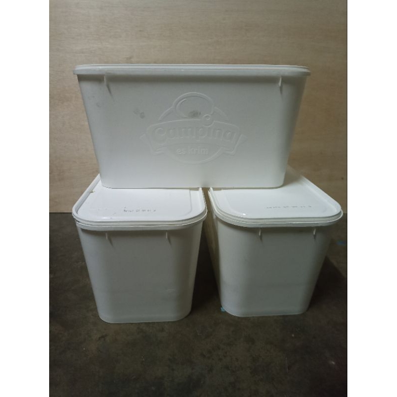 BOX ES KRIM CAMPINA 5 LITER