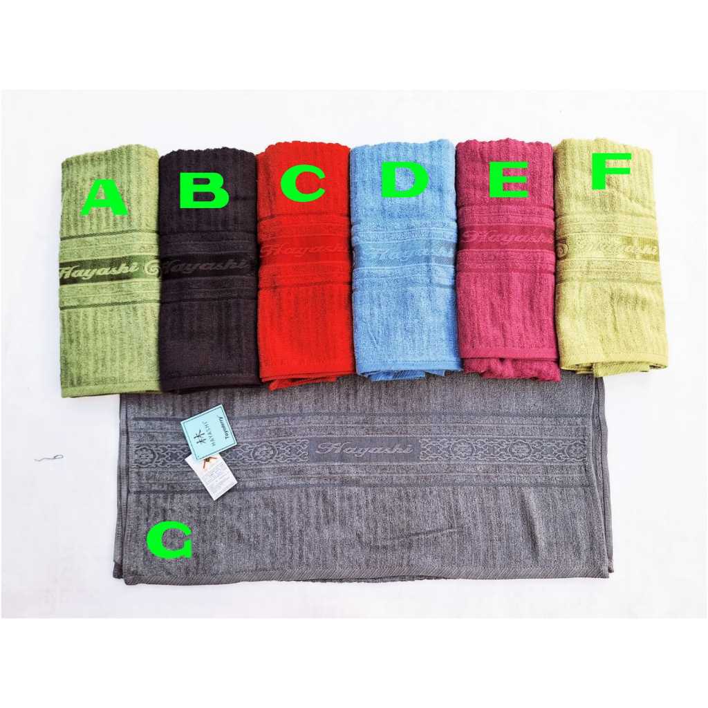 Handuk Hayashi by Toyoterry Jumbo Uk 70 x 140