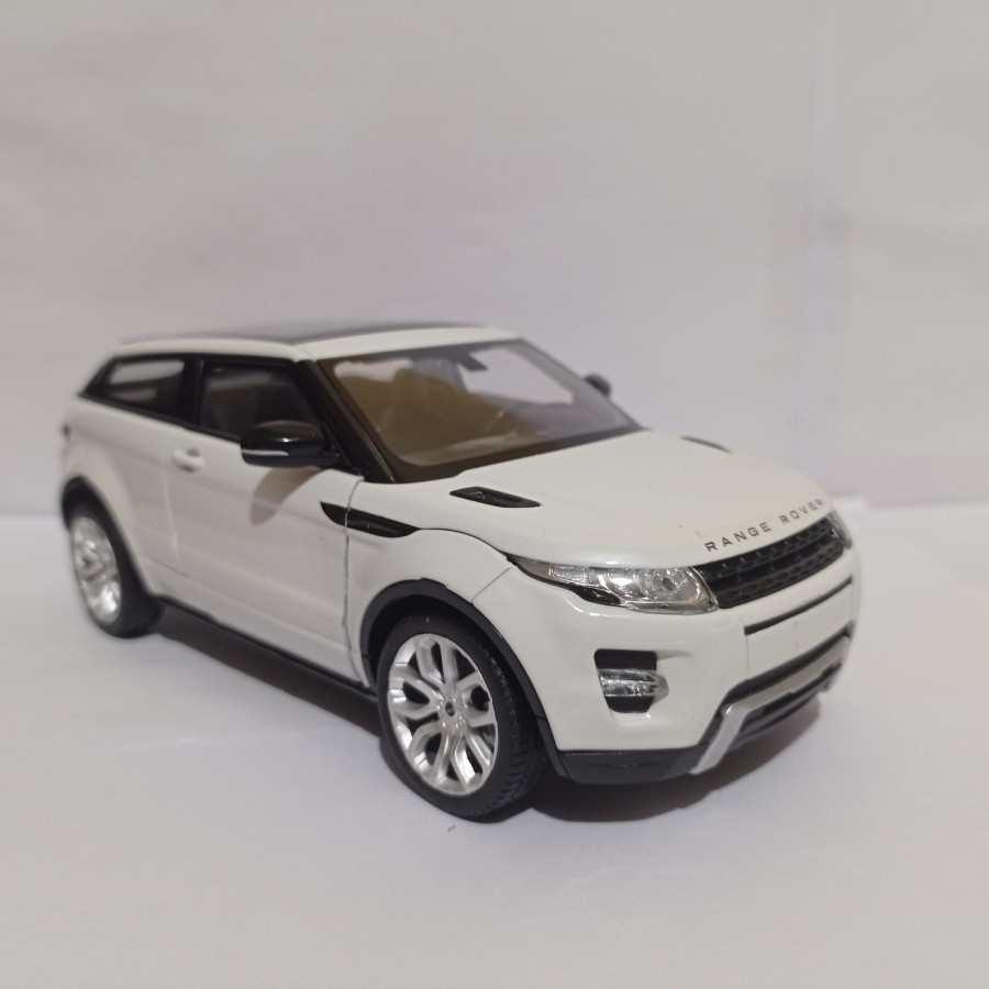 Diecast Range rover Land rover Evoque Welly 24 mobil mainan Anak