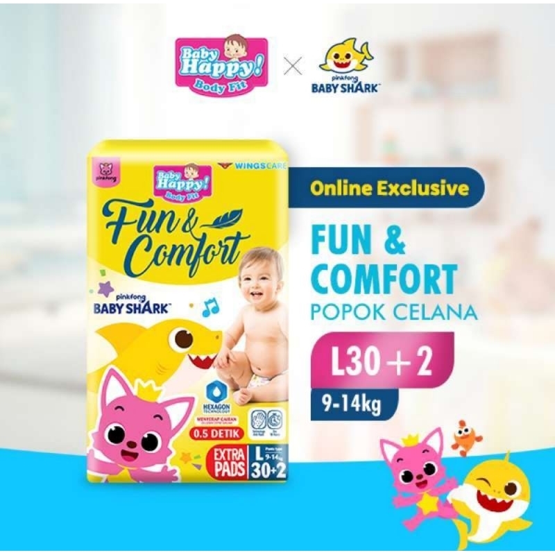 Baby Happy Pants Pinkfong L30+2