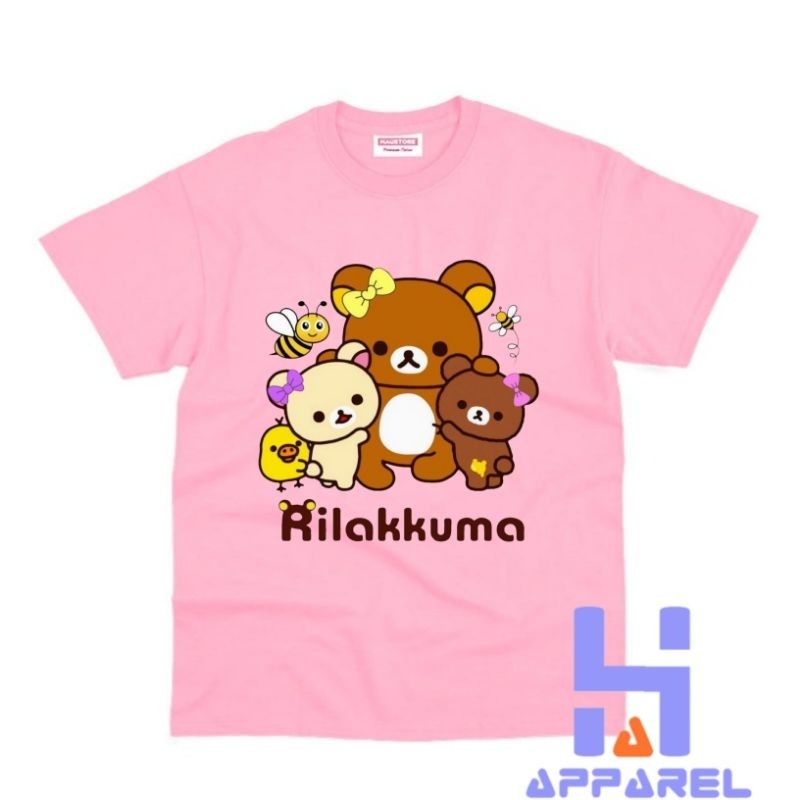 BAJU ANAK KAOS ANAK RILAKKUMA