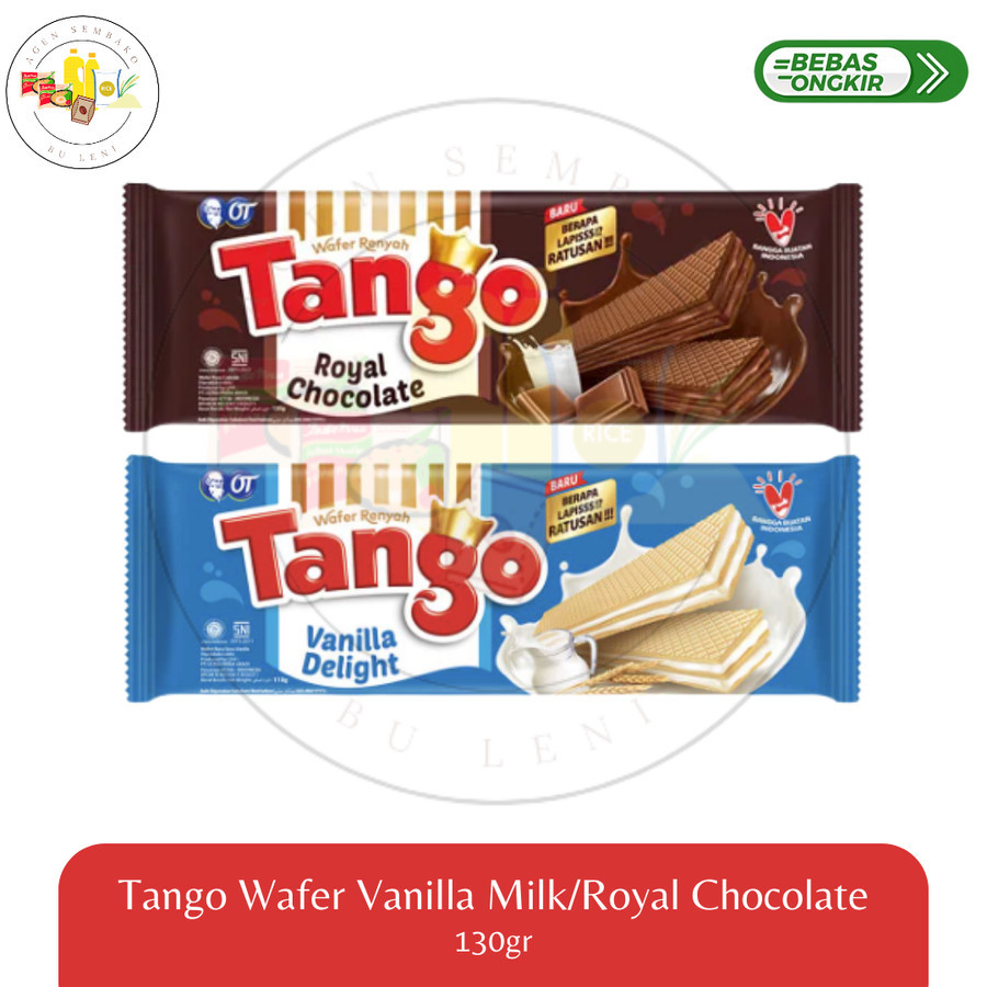 

Tango Wafer Coklat dan Vanila 110gr