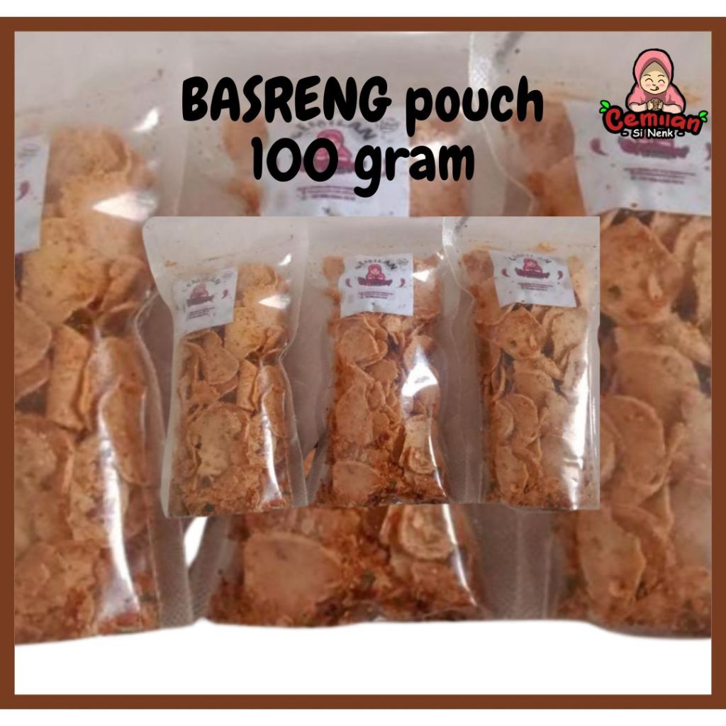 

Basreng Pipih Kemasan 100 gram Pedas Daun Jeruk Murah