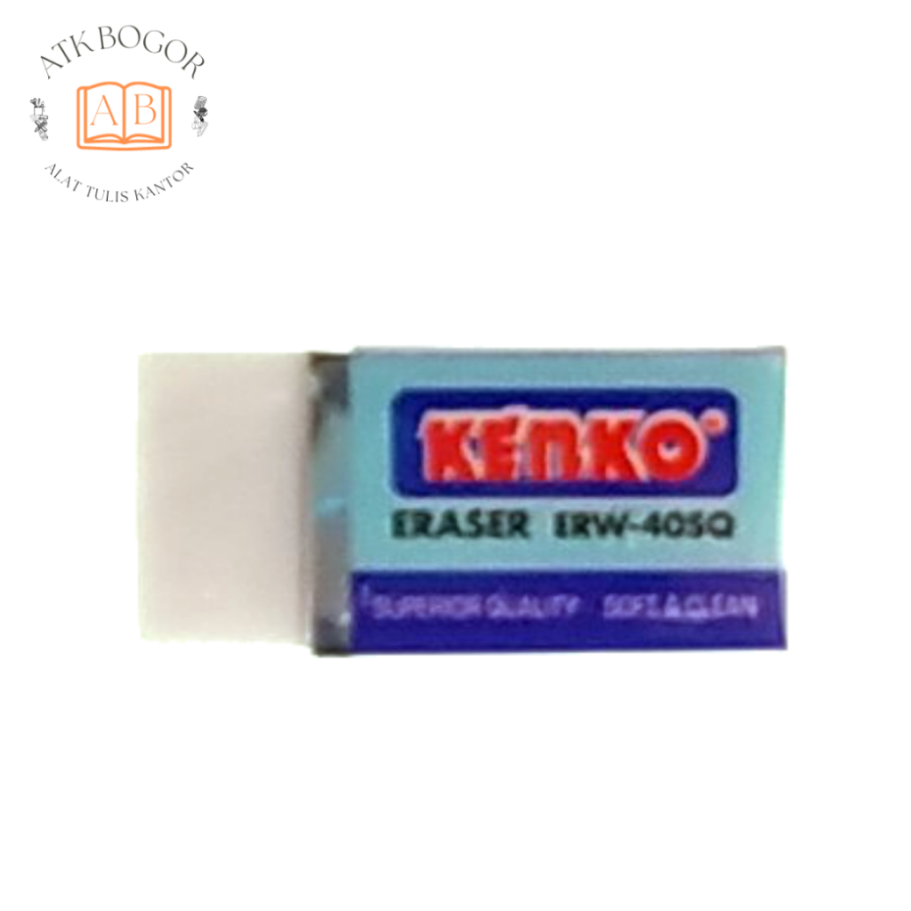 

Penghapus Pensil Kecil Halus dan Bersih Kenko Soft & Clean Eraser ERW-40SQ