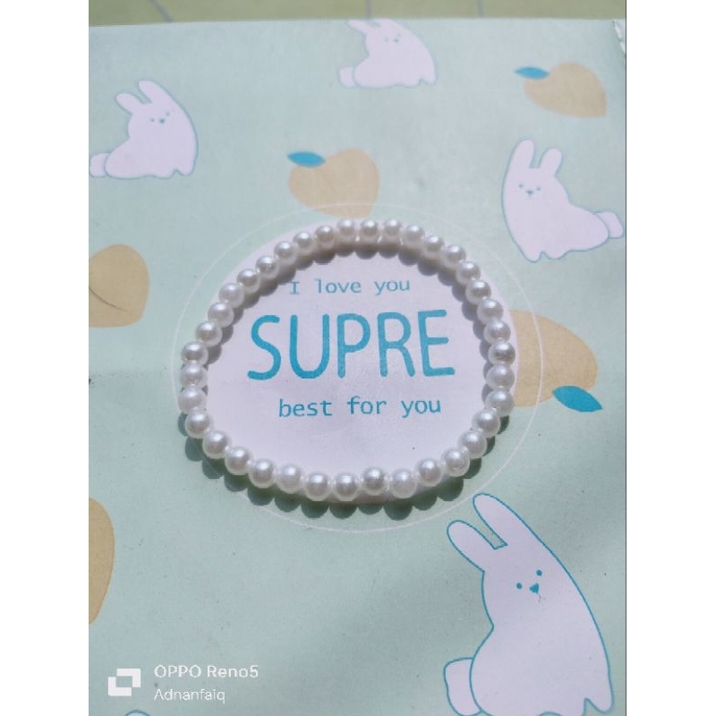 GELANG MANIK KOREA/GELANG MANIK KRISTAL/GELANG MANIK ELEGANT