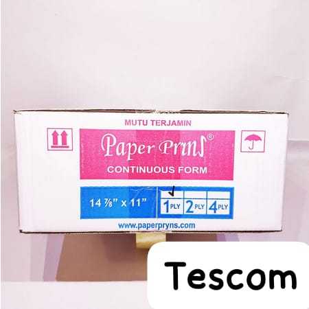 

CONTINUOUS FORM 14 7/8 x 11 1 PLAY MERK GAND I SJ I PAPERPRINS